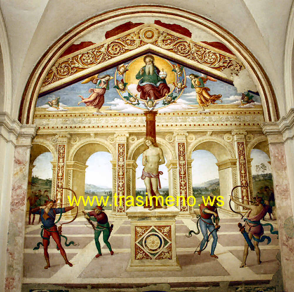 Il Perugino: il martirio di San Sebastiano a Panicale
